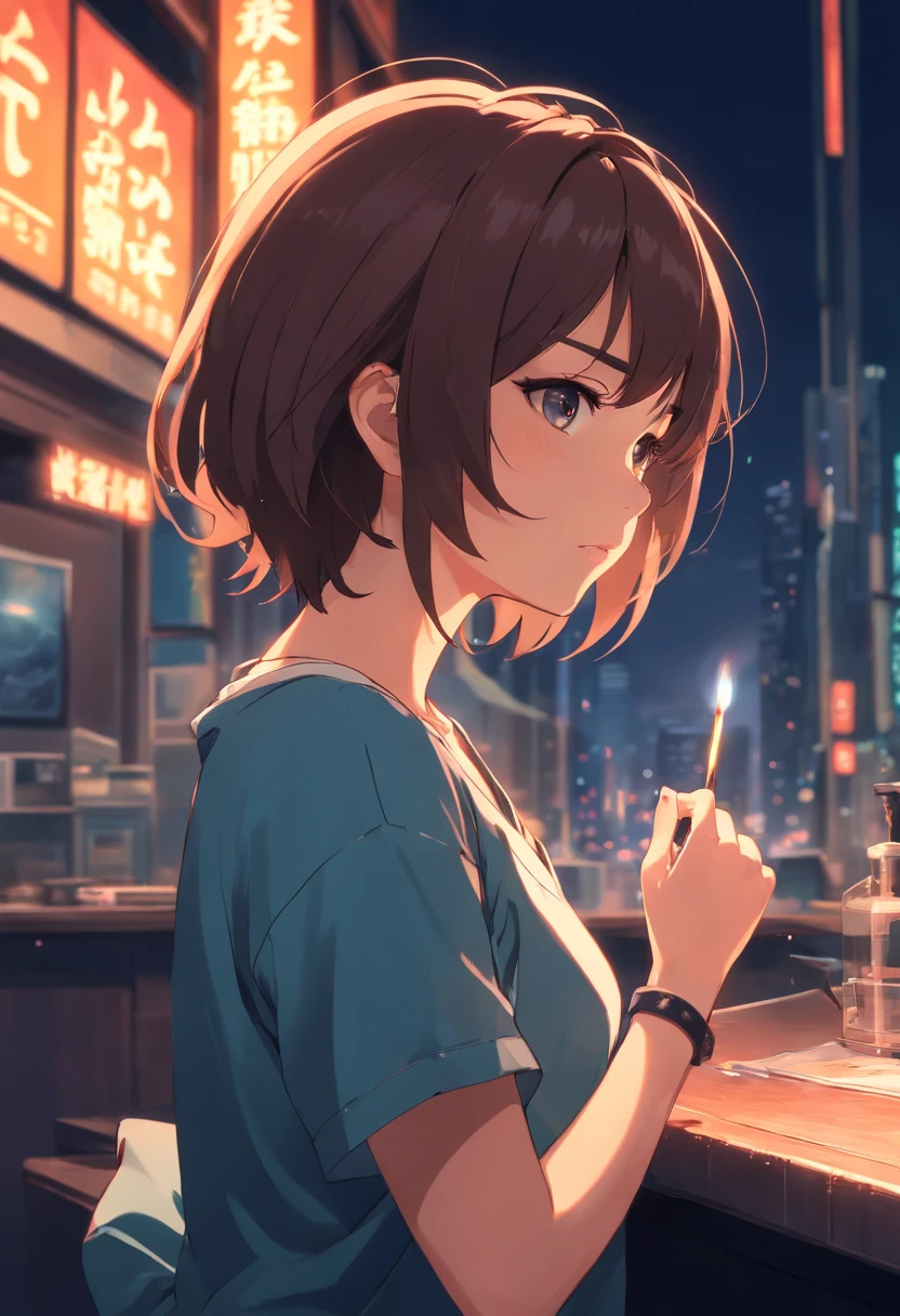 tattoo girl, very beautiful, murderous, handsome man, betrayal, anger, dark background, 8K, dynamic wallpaper, very delicate, very dense