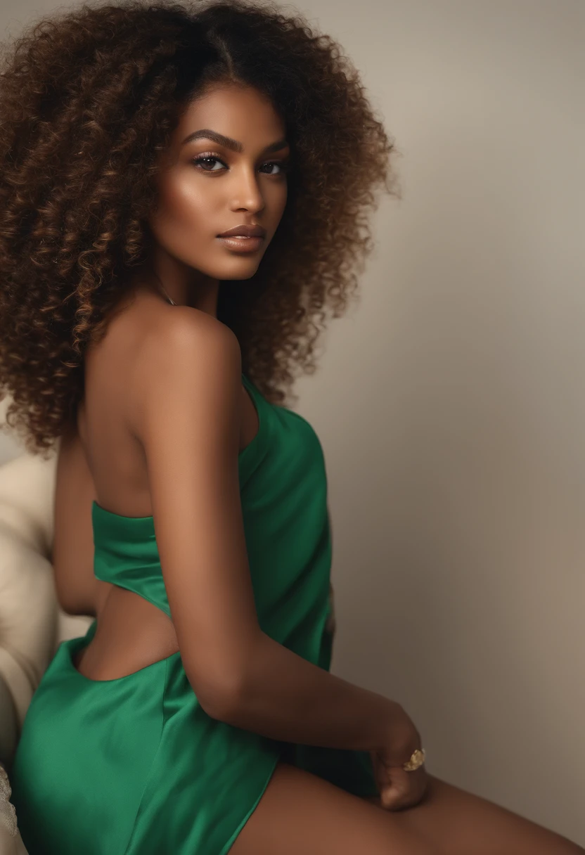 "Ultra-realistic image of a beautiful 21-year-old Afro-Latin girl,Caramel peel, corps parfait, forte poitrine, nez fin,Taille fine, cheveux blond, Curly and curly hair karibean , piercing green eyes.hyper-realistic,anatomie correcte,Facial features are carefully represented,Boucles gratuites, curly blonde hair, (cour, curly blonde hair), Long curly wild blonde hair, cheveux multiversaux, cour, curly blonde hair, curly blonde hair, Boucles, wavy hair spread out, Boucles baroques, Boucles, Curly,Texture des cheveux, Curly bang,Photo ID