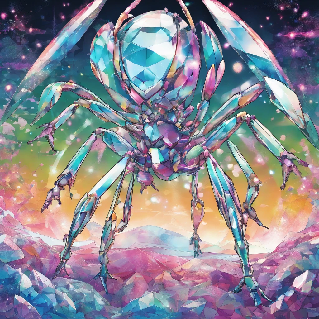 a crystal ant