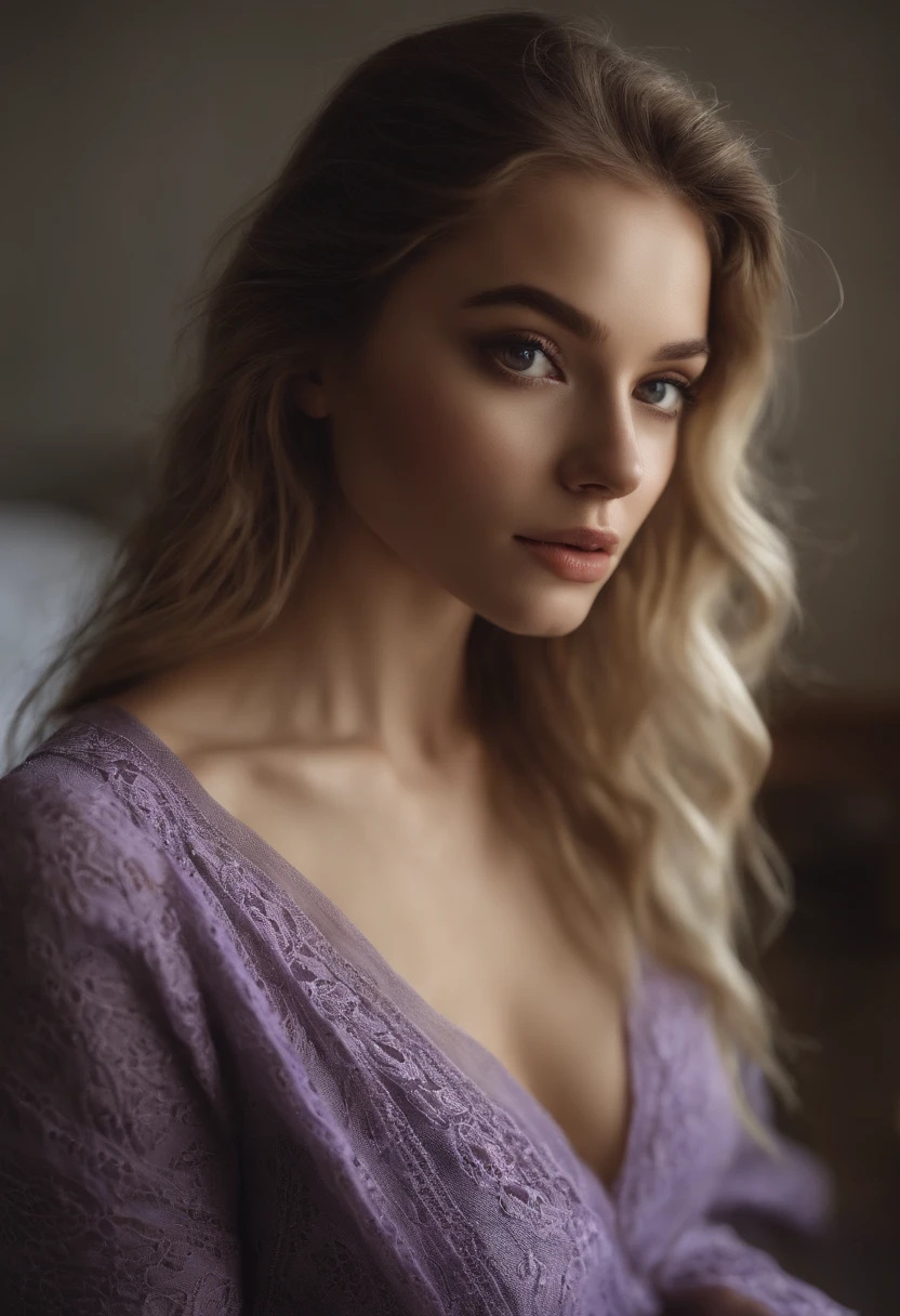 Arafed Femme nue, fille sexy aux yeux bruns, Portrait Sophie Mudd, cheveux blonds et grands yeux, selfie of a young woman, Eyes on the beach, Violet Myers, ohne Maquillage, maquillage naturel, Look directly into the camera, Visage avec Artgram, dezentes Maquillage, Superbe photo du corps entier, Dans le club , Fission