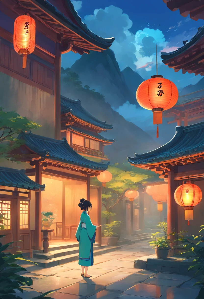Scenes,mountain water,Faraway view,far off,Overlooking,Cloud fog,surrounded by cloud,clouds,Nature',mont,mountain water,clouds,Clouds,Blue sea,screen,screen,the Tang Dynasty,Chinese Ancient Times,three kingdom,picture,screen,Quaint,ancient times,Studio Ghibli wallpaper, Ghibli inspired atmosphere Night atmosphere, Chinese,orient,florals,Chinese big breasts,Chinese Ancient Times,Don't be human,Don't want a house,There is no house