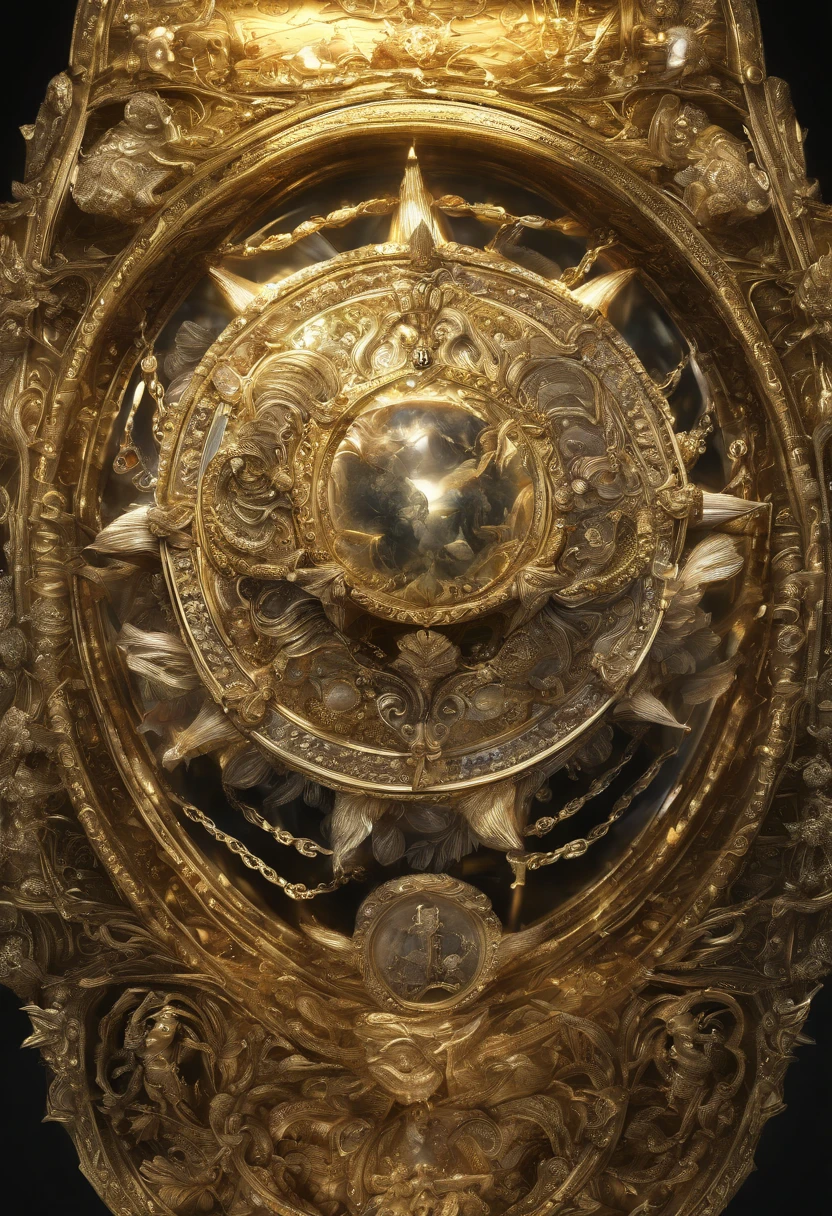 (best quality,4k,8k,highres,masterpiece:1.2),ultra-detailed,(realistic,photorealistic,photo-realistic:1.37), HDR, shiny gold, sparkling, opulent, magnificent, regal, lavish, golden reflections, exquisite craftsmanship, intricate details, radiant, glistening, luxurious, dazzling diamonds, extravagant, mesmerizing, golden aura, wealth overflowing, abundance, prosperity, riches, opulence, fortune, prosperity, richness, luck, magical, sorcerer, enchanting, mesmerizing, bewitching, captivating, powerful, dominating, mystical, alluring, hypnotizing, spellbinding, dynamic, energetic, charismatic, captivating, dominant, money raining, activating, lucky charm, fortune bringer, money magnet, treasure, abundance generator, king of wealth, dominant figure, magical powers, golden glow, mystical atmosphere.