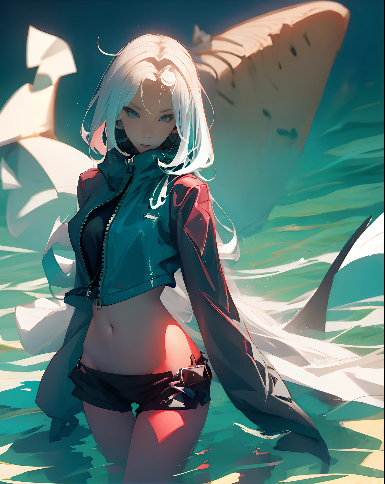 Sexy Shark girl anime