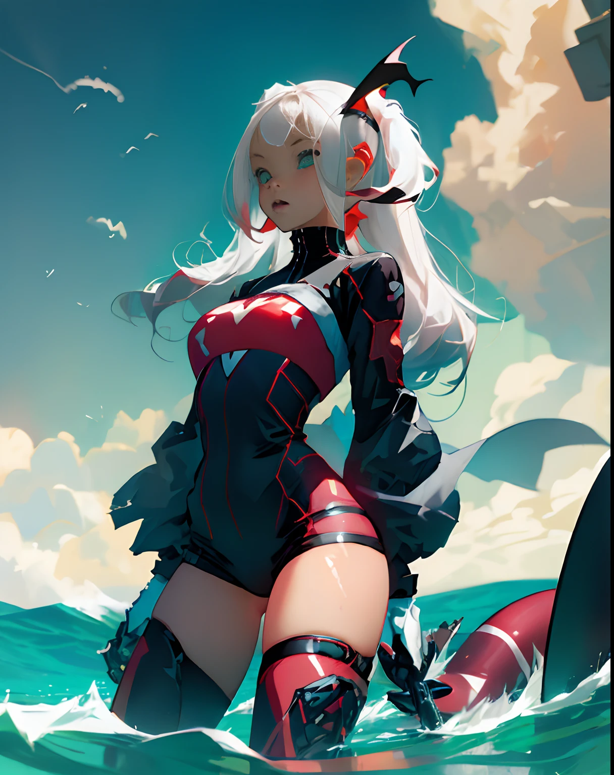Sexy Shark girl anime