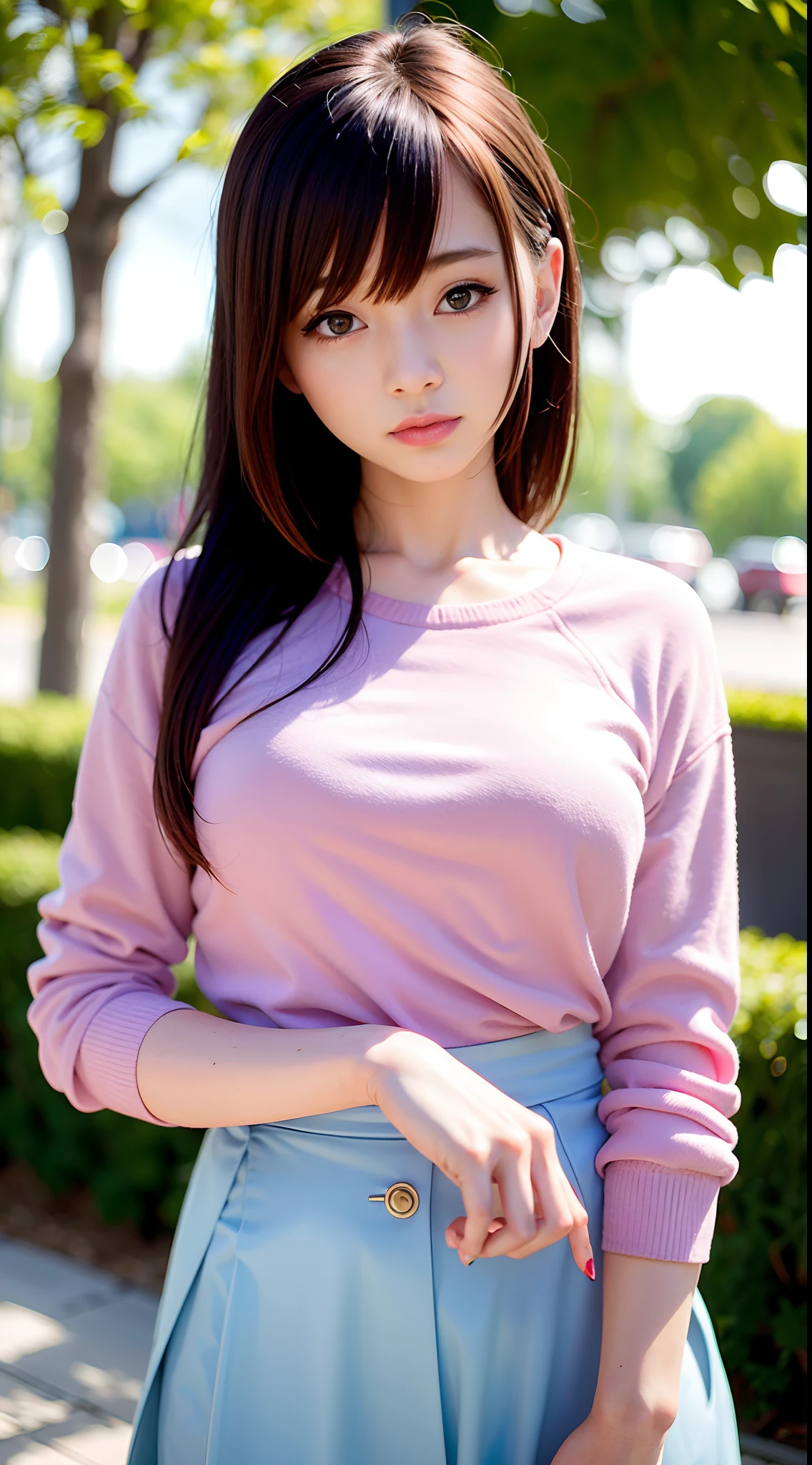 Best quality, 超高分辨率, (Photorealistic:1.4), 1 girl, view the viewer, Ulzzang-6500