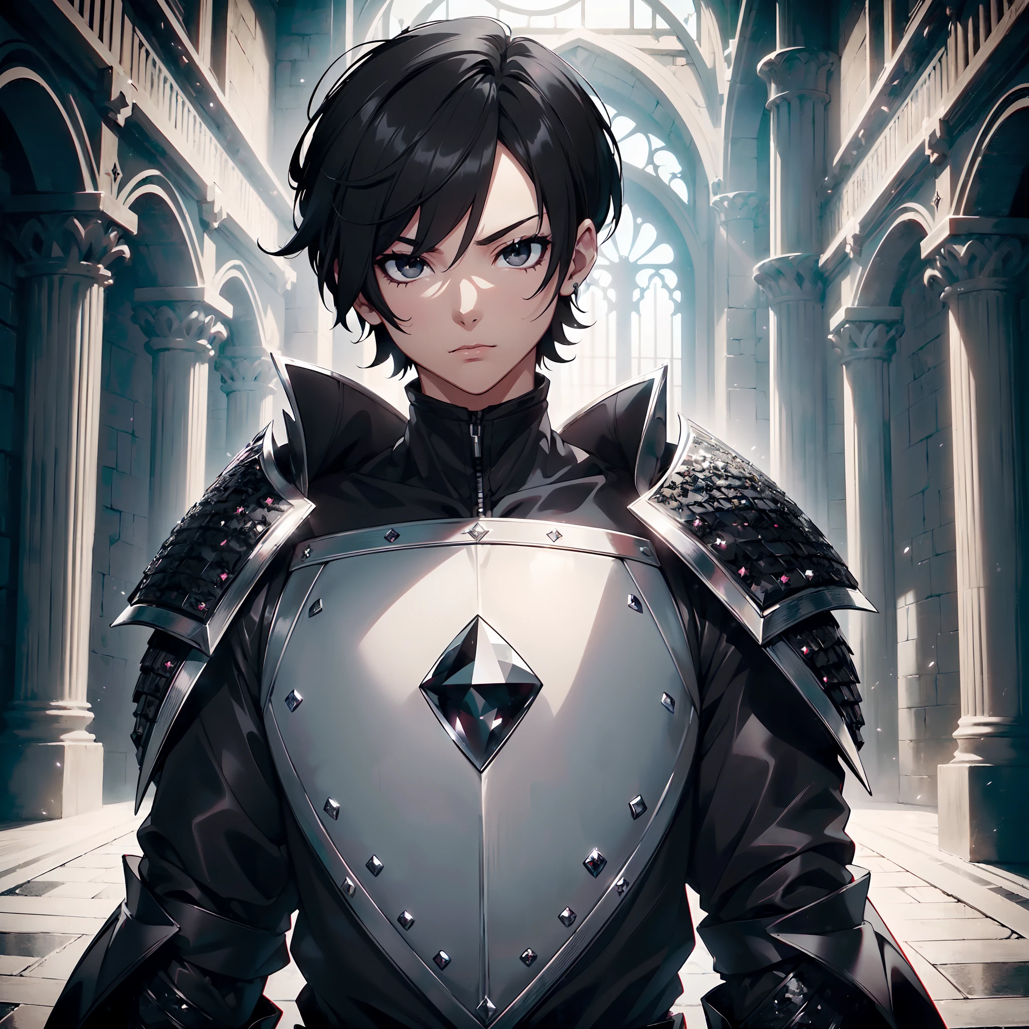 128K Ultra High Definition,
128K Ultra High Quality,
128K Ultra High Resolution,
Best Definition,
Best Quality,
Best Resolution,
Perfectly Detailed,
Perfectly Designed,
Extremely Detailed,
Extremely Designed,
Hyper Detailed,
Hyper Definition,
Hyper Quality,
Hyper Resolution,
Masterpiece,
(((Anime))),
Body Shot,
(((Boy))),
Handsome,
Muscular Body,
(((Black Short Hair))),
(((Black Eyes))),
(((Hyper Detailed & Perfectly Designed With Ultra High Quality White Diamond Assassin Armor))),
(((Inside Of Medieval Royal Palace Background Scenery))),