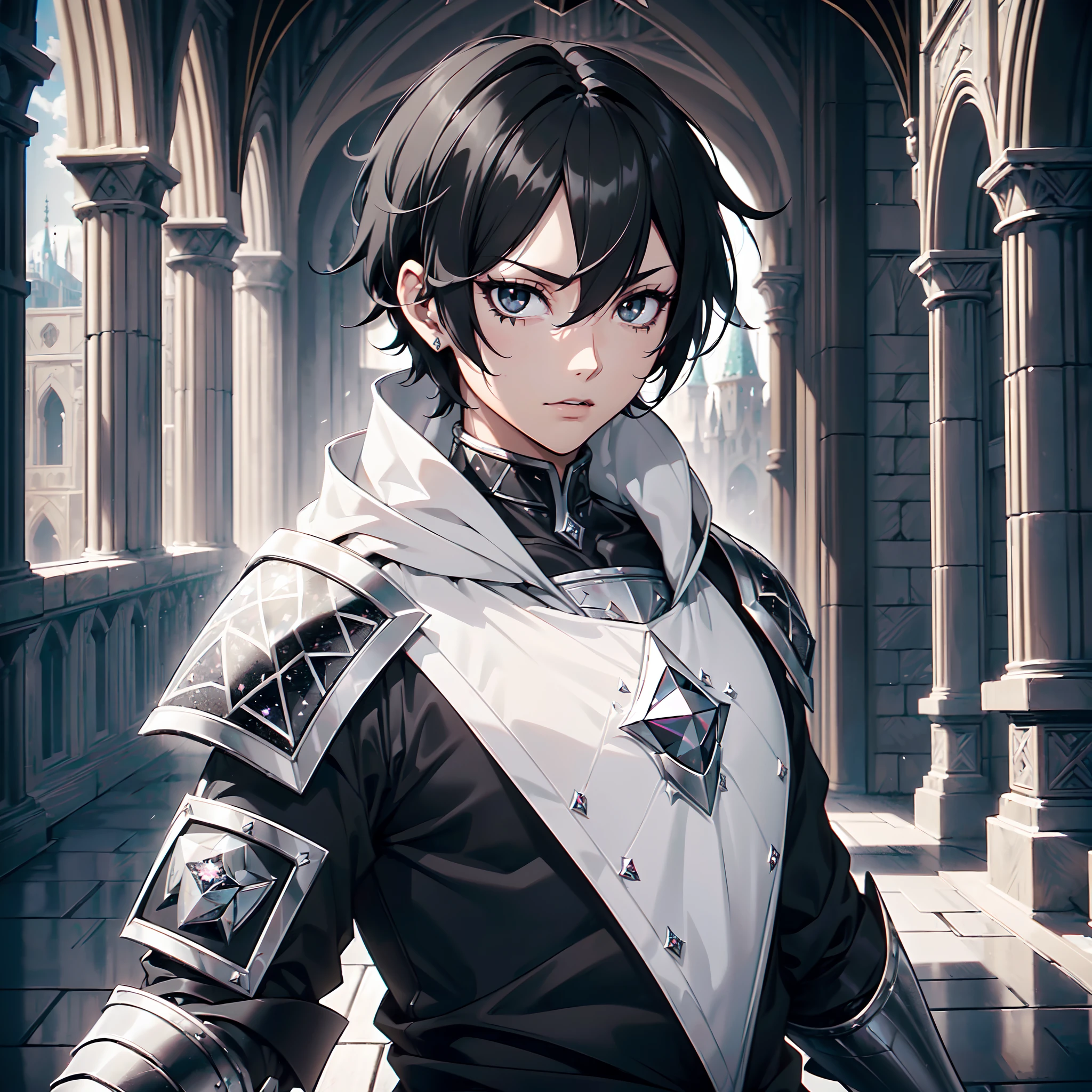 128K Ultra High Definition,
128K Ultra High Quality,
128K Ultra High Resolution,
Best Definition,
Best Quality,
Best Resolution,
Perfectly Detailed,
Perfectly Designed,
Extremely Detailed,
Extremely Designed,
Hyper Detailed,
Hyper Definition,
Hyper Quality,
Hyper Resolution,
Masterpiece,
(((Anime))),
Body Shot,
(((Boy))),
Handsome,
Muscular Body,
(((Black Short Hair))),
(((Black Eyes))),
(((Hyper Detailed & Perfectly Designed With Ultra High Quality White Diamond Assassin Armor))),
(((Inside Of Medieval Royal Palace Background Scenery))),