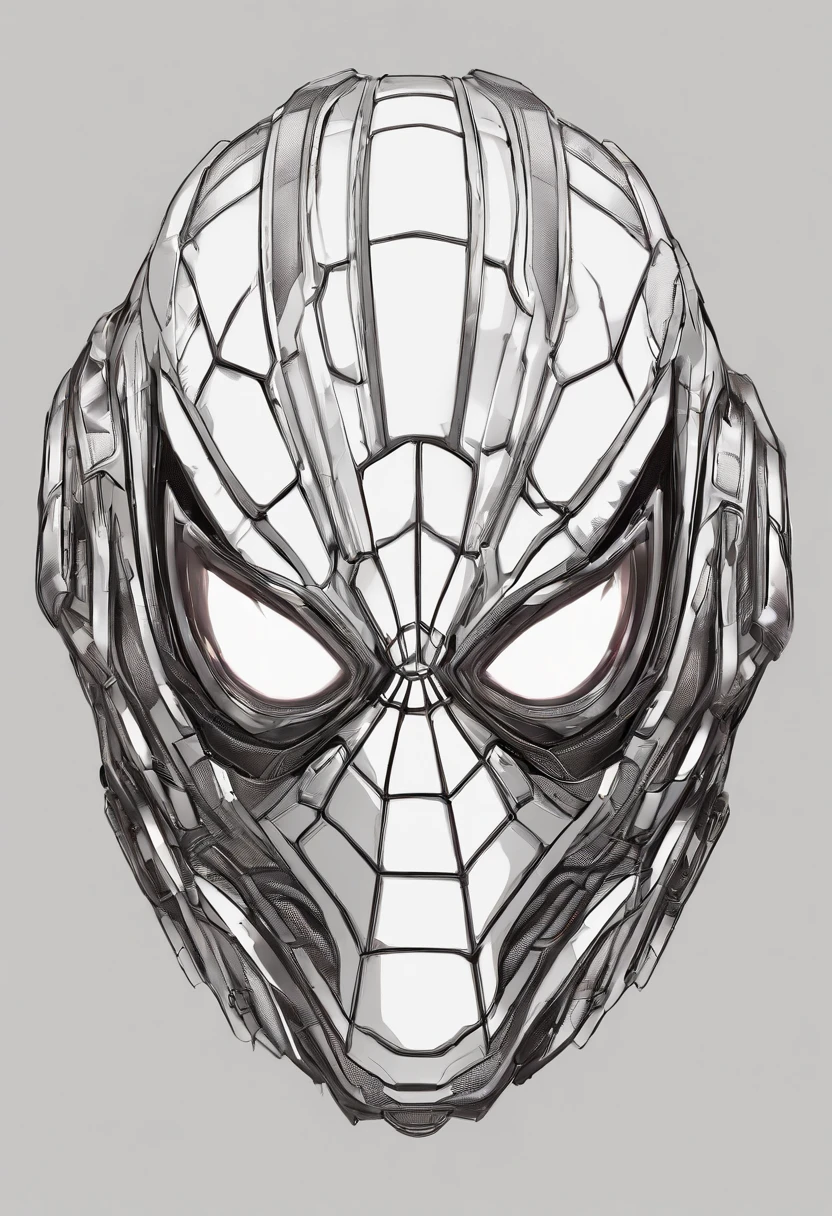 Motorcycle helmet SPIDERMAN edition, extremadamente detallado, fotorrealista, muy detallado, organic, dynamic, ultra realista, Hi-Def, Intricate details and crisp quality. Ultra-high resolution details, Photo realism taken to the extreme, textura fina, Incredibly realistic