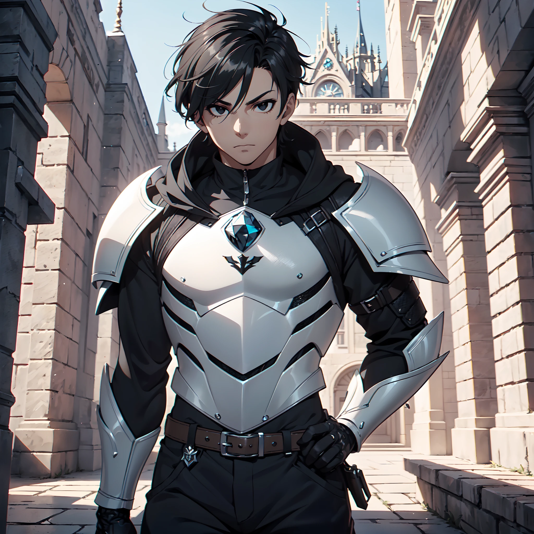 128K Ultra High Definition,
128K Ultra High Quality,
128K Ultra High Resolution,
Best Definition,
Best Quality,
Best Resolution,
Perfectly Detailed,
Perfectly Designed,
Extremely Detailed,
Extremely Designed,
Hyper Detailed,
Hyper Definition,
Hyper Quality,
Hyper Resolution,
Masterpiece,
(((Anime))),
Body Shot,
(((Boy))),
Handsome,
Muscular Body,
(((Black Short Hair))),
(((Black Eyes))),
(((Hyper Detailed & Perfectly Designed With Ultra High Quality White Diamond Assassin Armor))),
(((Inside Of Medieval Royal Palace Background Scenery))),