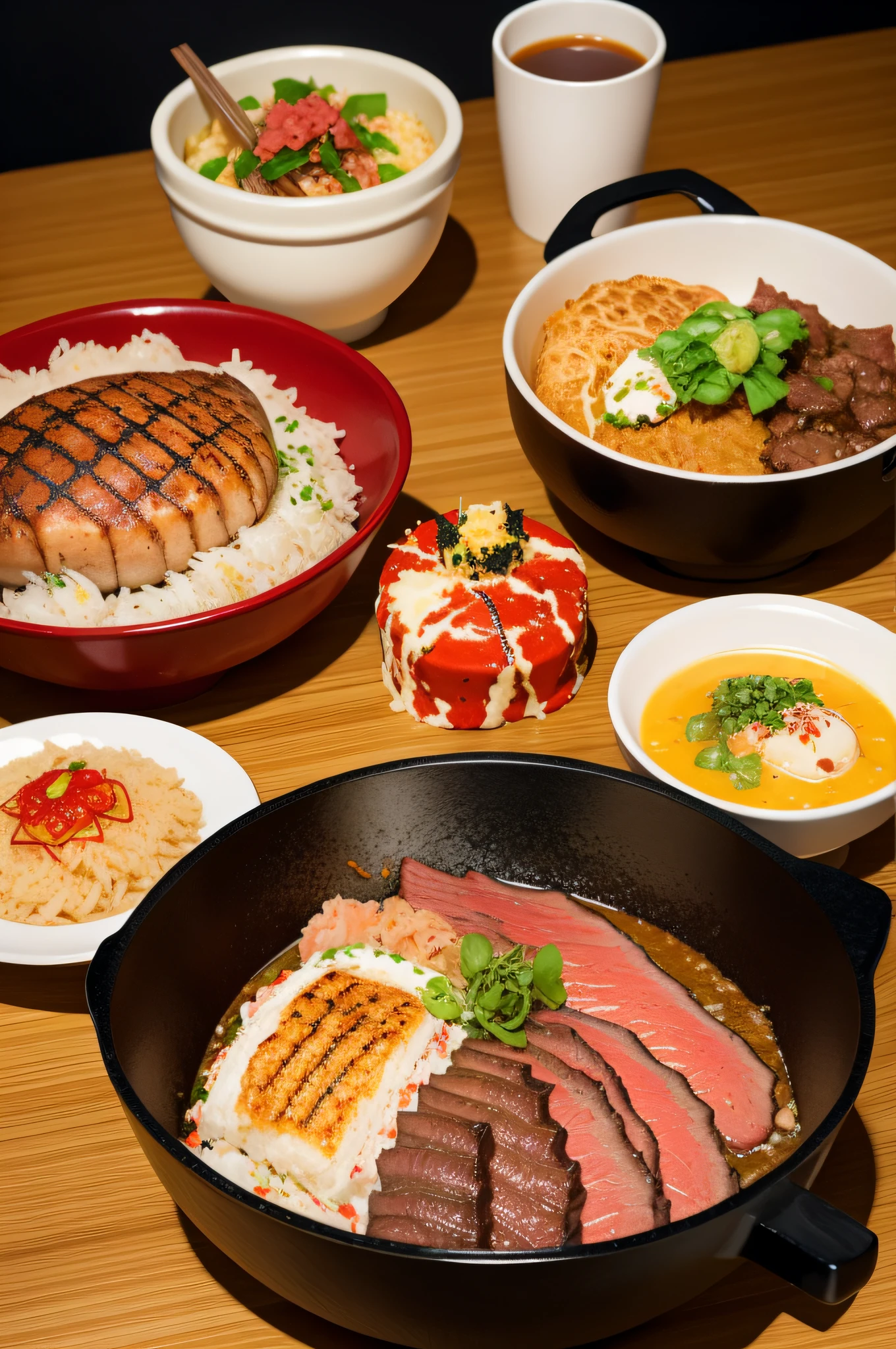 king crab、Towada rose grill、Beef tongue、Talekatsudon、Shizuoka Oden、Looks delicious、