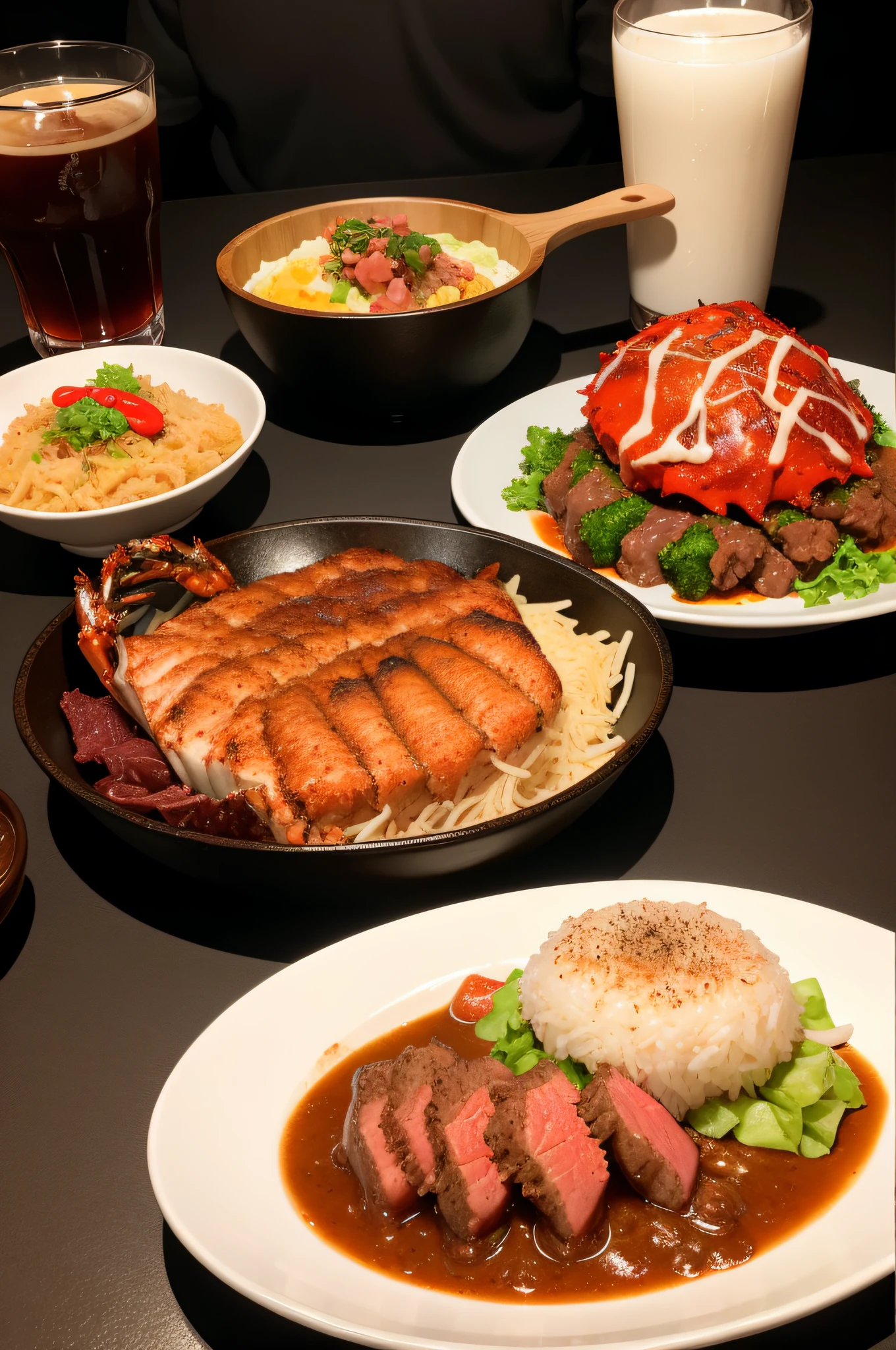 king crab、Towada rose grill、Beef tongue、Talekatsudon、Shizuoka Oden、Looks delicious、