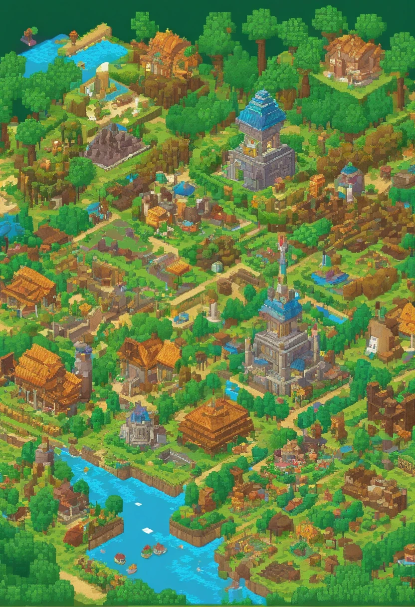 Fictional world, map, ((Hi-Res)), ((masuter piece)), ((Best Quality)), (Very detailed)), Large file size, fulcolor