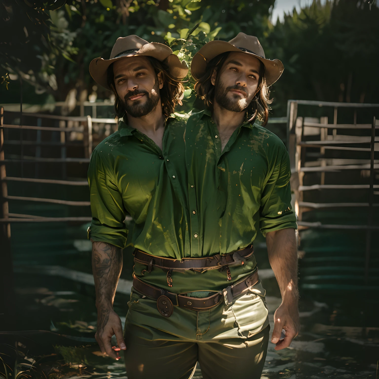 Flannel green shirt