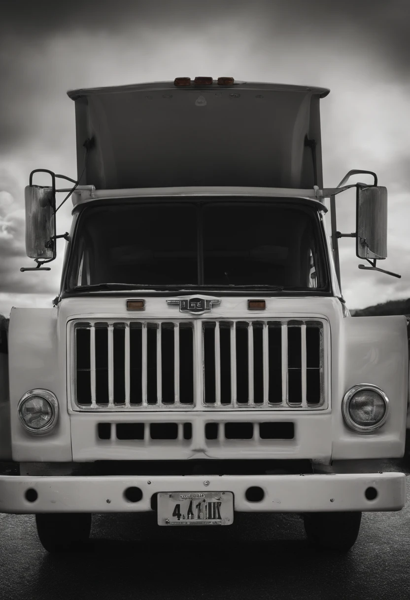 Top 1620 truck in trunk in white color