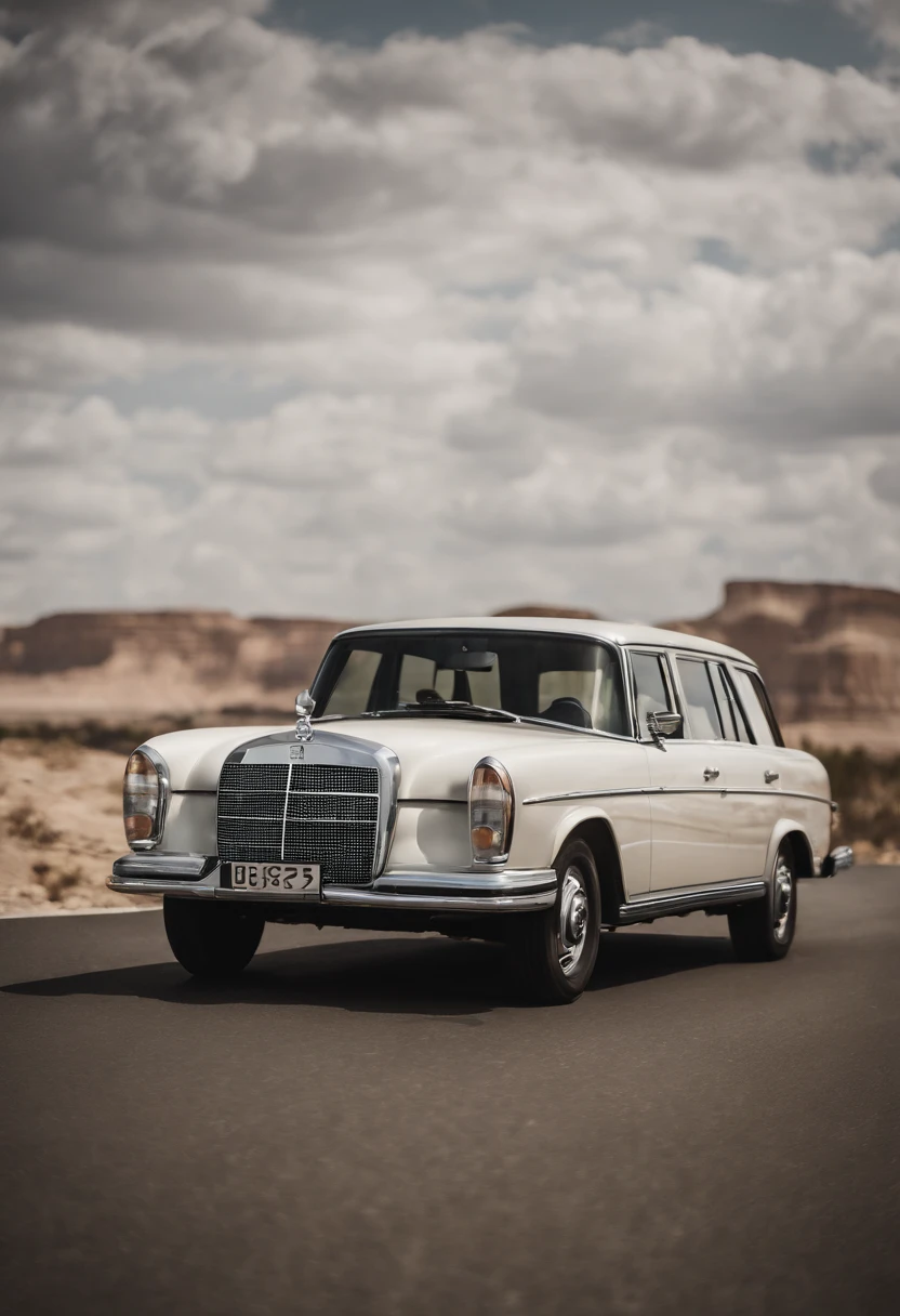 Mercedes goods top truck 1620 in trunk in white color