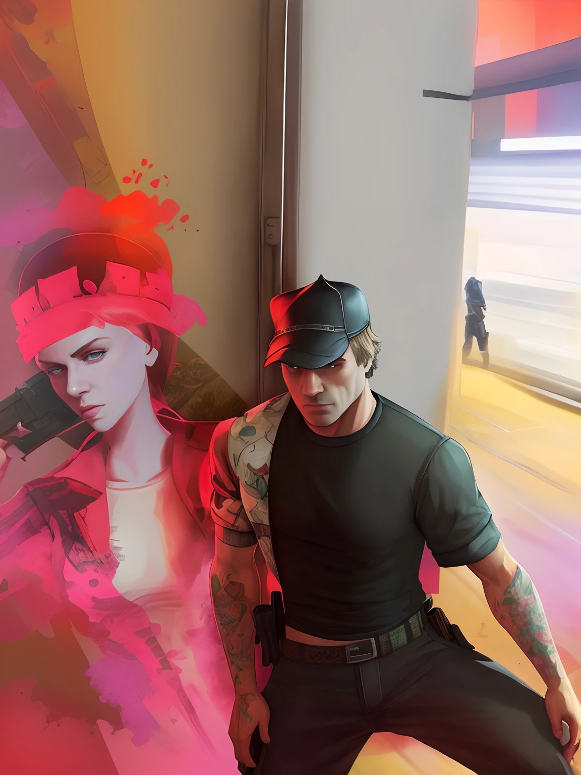 GTA5 artwork diffusion