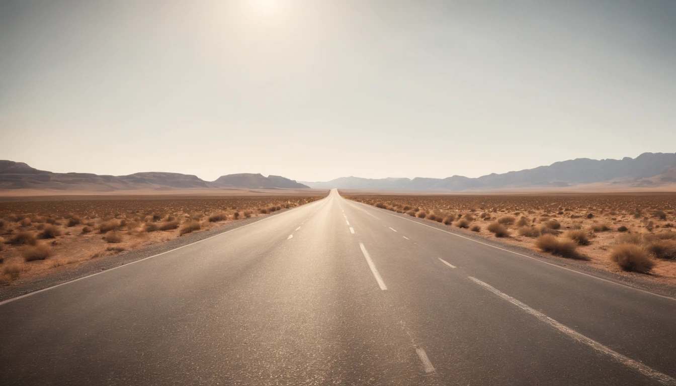 horizon,Straight straight road,no person,res