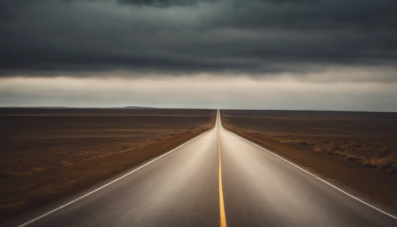 Horizon,Straight straight road,No person,res