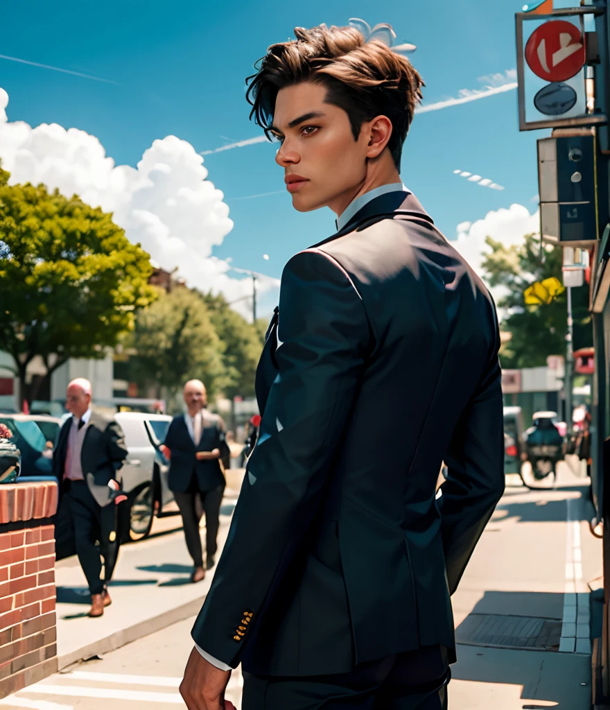 Black suit