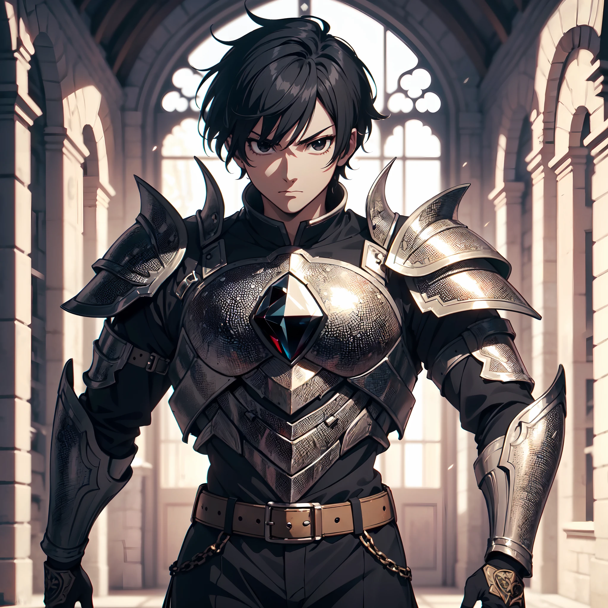 128K Ultra High Definition,
128K Ultra High Quality,
128K Ultra High Resolution,
Best Definition,
Best Quality,
Best Resolution,
Perfectly Detailed,
Perfectly Designed,
Extremely Detailed,
Extremely Designed,
Hyper Detailed,
Hyper Definition,
Hyper Quality,
Hyper Resolution,
Masterpiece,
(((Anime))),
Body Shot,
(((Boy))),
Handsome,
Muscular Body,
(((Black Short Hair))),
(((Black Eyes))),
(((Hyper Detailed & Perfectly Designed With Ultra High Quality White Diamond Assassin Armor))),
(((Inside Of Medieval Royal Palace Background Scenery))),