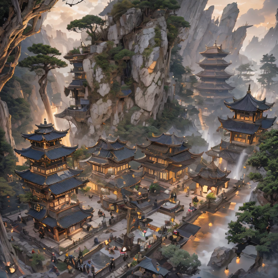 Qin Yu flew into the Immortal Demon Realm, Chance encounter with Liu Hanshu, He saw in him his former self, It was decided to take him as an apprentice, Teach him how to protect himself, But because of the Tibetan star map, He established relationships with the Liu family and the Jade Sword Sect, It opens with the death of Liu Hanshu, Qin Yu embarked on the road of confrontation with a strong enemy, working hard, Make yourself stronger, Stick to his core path of justice, I also want to protect the people I care about, The three brothers took off, And embarked on a long journey to find a good brother, Qin Yu, Where are Xiao Hei and Hou Fei(canyons)Climb the streets(Doomsday Stream)eyes filled with angry,He clenched his fists,Rush up,Deliver a fatal blow to your opponent,full bodyesbian,Full Body Male Mage 32K(Masterpiece Canyon Ultra HD)Long flowing black hair,Campsite size,zydink, The wounded lined up in the streets(canyons)Climb the streets, The scene of the explosion(canyons), (Linen batik scarf), Angry fighting stance, looking at the ground, Batik linen bandana, Chinese python pattern long-sleeved garment, canyons(Abstract propylene splash:1.2), Dark clouds lightning background,Flour flies(realisticlying:1.4),Black color hair,Flour fluttering,rainbow background, A high resolution, the detail, RAW photogr, Sharp Re, Nikon D850 Film Stock Photo by Jefferies Lee 4 Kodak Portra 400 Camera F1.6 shots, Rich colors, ultra-realistic vivid textures, Dramatic lighting, Unreal Engine Art Station Trend, cinestir 800,Flowing black hair,(((Jungle canyon)))The wounded lined up in the streets(vale)Climb the streets,