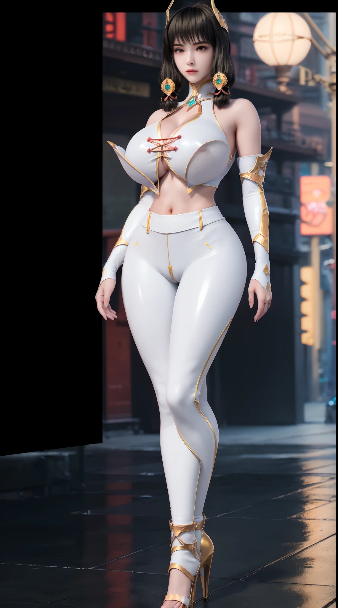 SOLO, (1 GIRLS), (DRAGON QUEEN HELM), (ULZZANG), (HUGE FAKE BOOBS:1.2), (STREET CITY NIGHT:1), (FUTURISTIC MECHA CROP TOP:1), (CLEAVAGE), (SKINTIGHT YOGA PANTS:1), (HIGH HEELS), (PERFECT BODY:1.2), (FULL BODY:1.2), (LOOKING AT VIEWER), (STANDING:1.3), SEXY BODY, (MUSCLE ABS:1), UHD, 8K, 1080P.