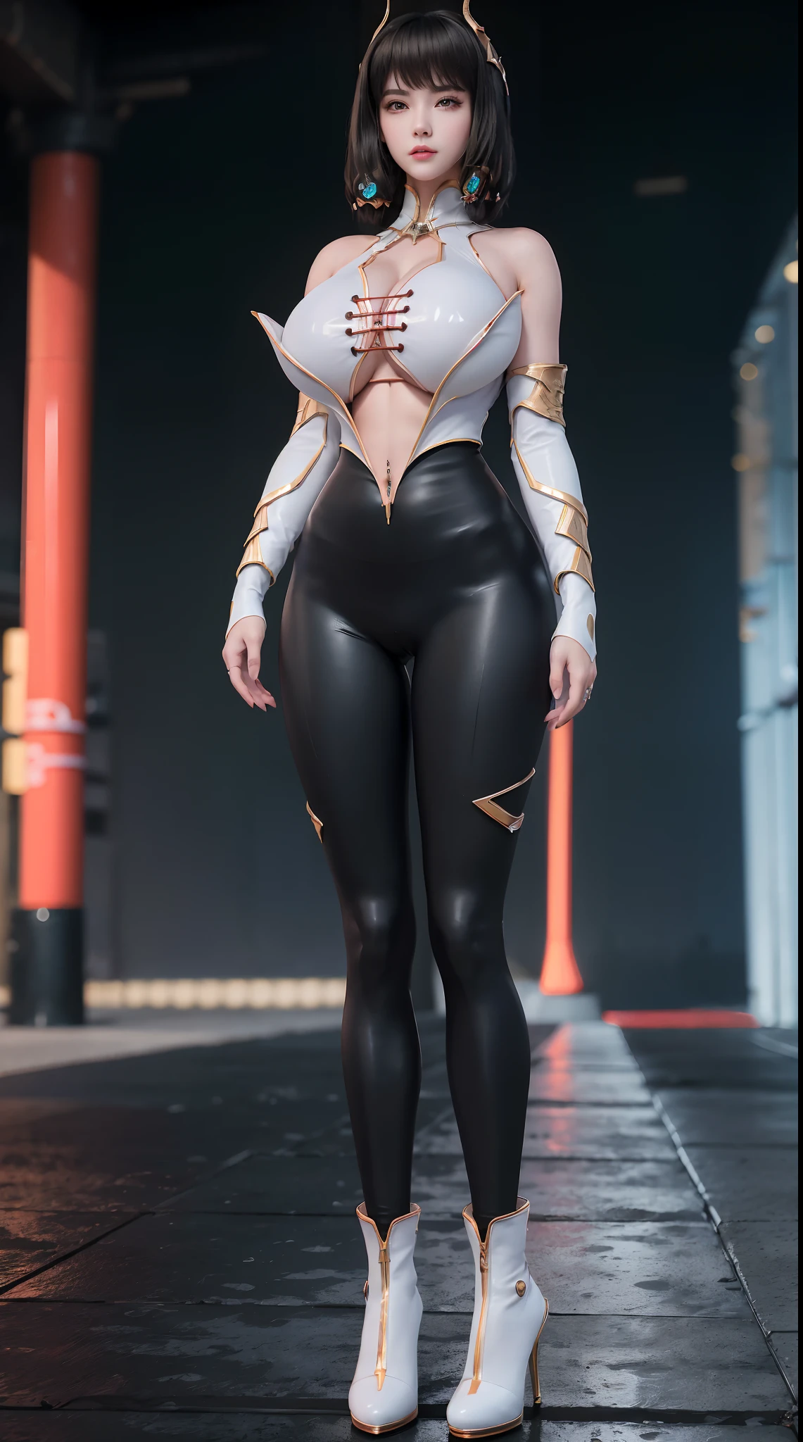 SOLO, (1 GIRLS), (DRAGON QUEEN HELM), (ULZZANG), (HUGE FAKE BOOBS:1.2), (STREET CITY NIGHT:1), (FUTURISTIC MECHA CROP TOP:1), (CLEAVAGE), (SKINTIGHT YOGA PANTS:1), (HIGH HEELS), (PERFECT BODY:1.2), (FULL BODY:1.2), (LOOKING AT VIEWER), (STANDING:1.3), SEXY BODY, (MUSCLE ABS:1), UHD, 8K, 1080P.