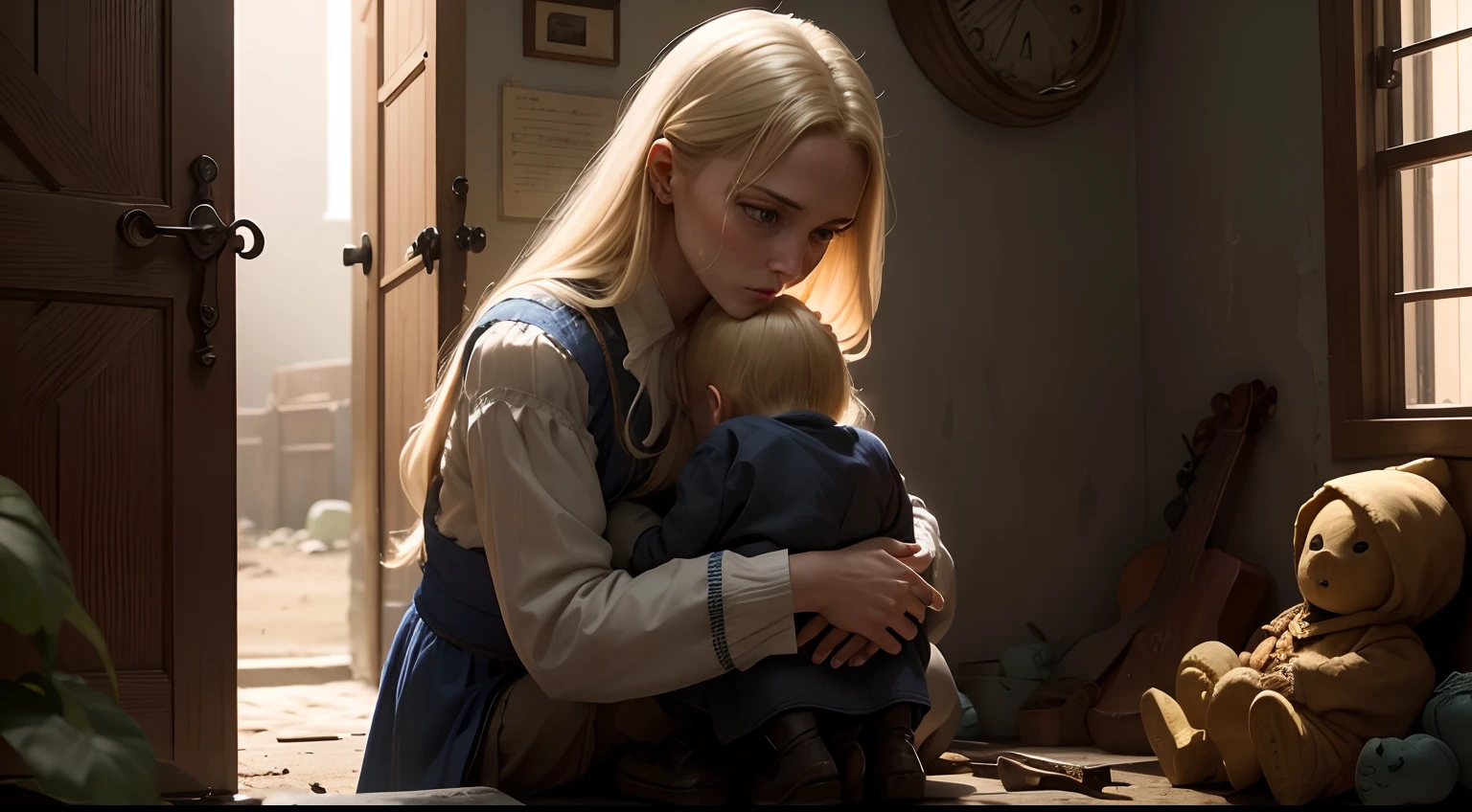 She arrived at her grandmother's house on the afternoon of October 31st and was greeted with a loving hug. Her grandmother told her about the legend of the man called Zé do Caixão, a former gravedigger who had an obsession with blonde and blue-eyed children. He lured them with sweets and toys and then took them to her shack, where he tortured and killed them with a knife. Afterwards, he buried them in shallow graves in the cemetery, where he said they would be reborn as his children.
