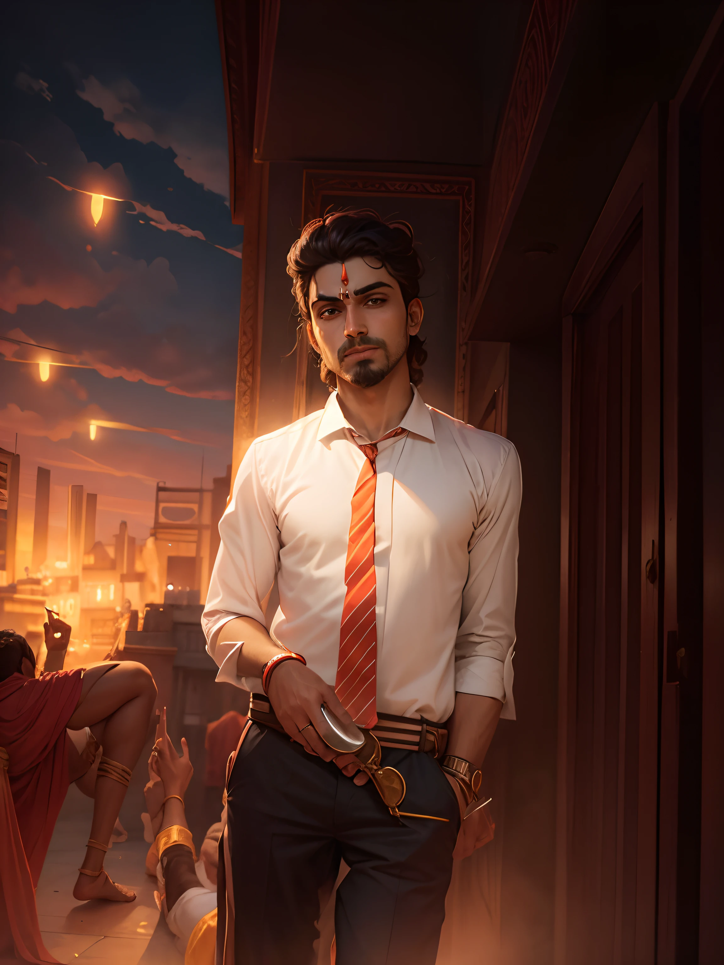 Change background and lord ram hindu