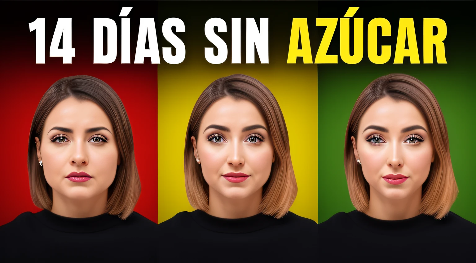 Four different photos of a woman with different expressions on her face, fundo escuro, Maia Sandu Hiper-realista, pele latina, ๐๐คก, imagem frontal, feito com photoshop, Foto realista, Reyezuelo listrado, rosto como ester exposito, Memes, Mulher de 30 anos