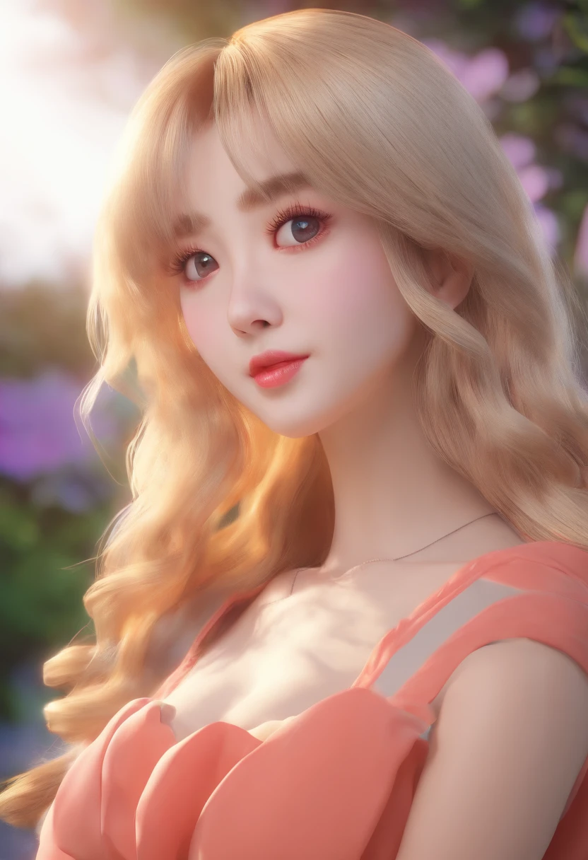 masterpiece, best quality, soft lighting, absurdres, 1girl, solo focus, skin imperfection, perfect face, puffy face, beautiful face, big eyes, puffy eyes, perfect eyes, eyelashes, longhair, outdoor,bangs, 8k, UHD, HDR, (Masterpiece:1. 5), (best quality:1. 5)