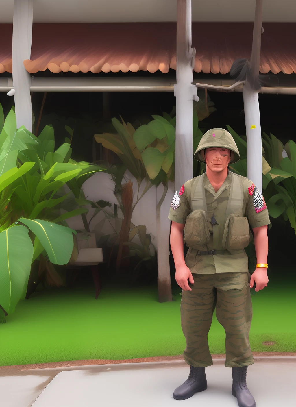 Guile street fighter viet nam veteran