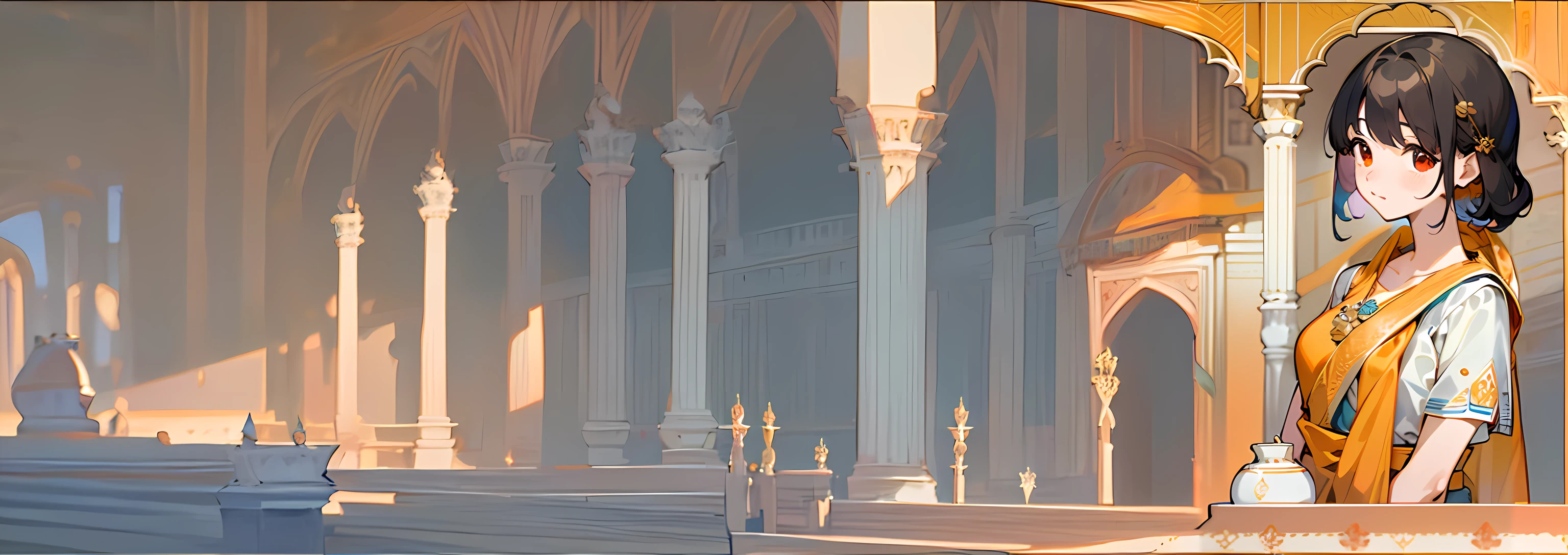 Prompt People: Panels, panel dividing 5 people:( 1. Humans 2. Dwarves 3. Elves 4. Centaurs 5. Vampires) Dividing panels, Paneles dividers, panels