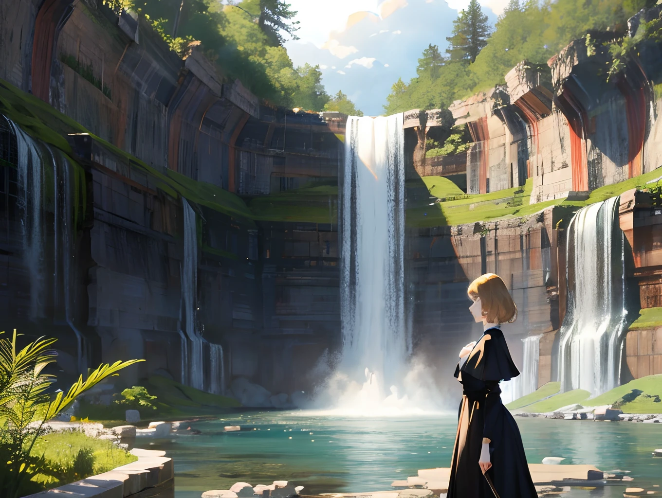 Anime images, realistic, best quality,8k, whole body