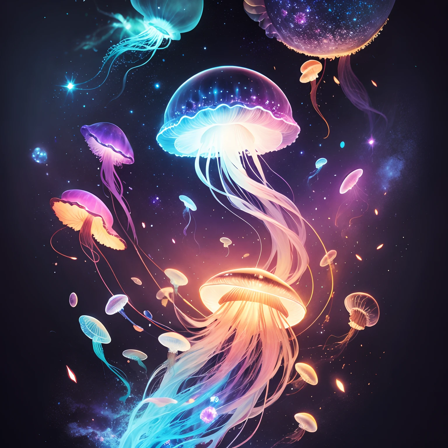 jellyfish,galaxy