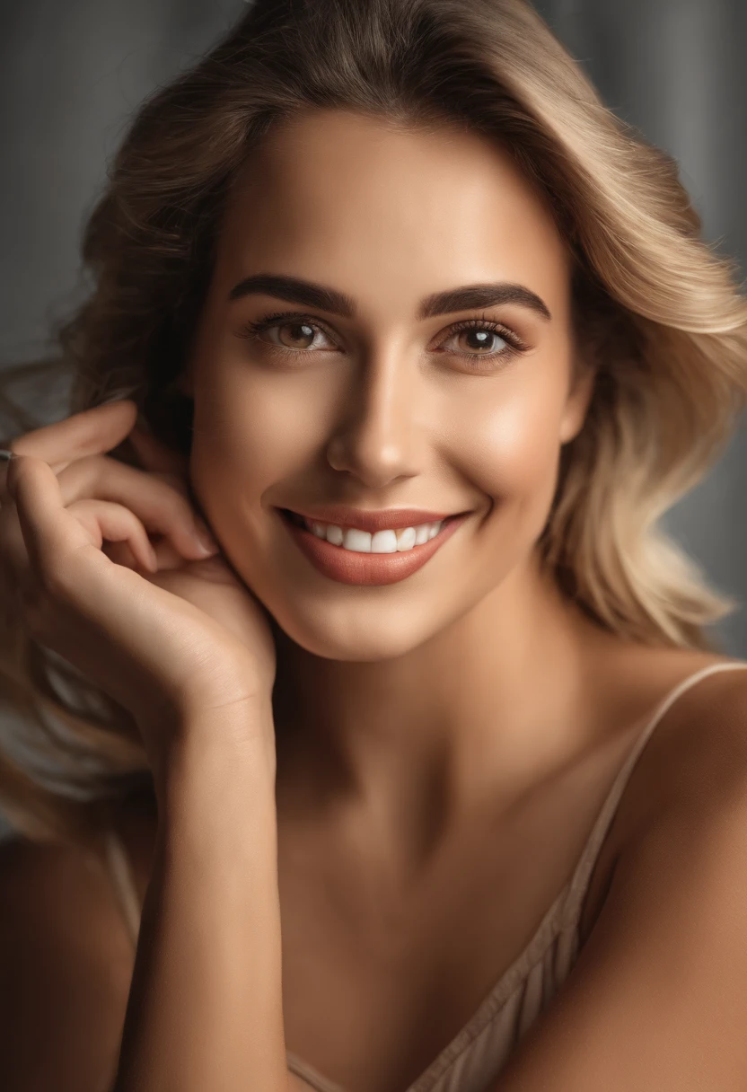 mulher sorridente apontando para algo com o dedo, Mulher jovem, advertising photo, com o dedo indicador, olhando parcialmente para a esquerda, O melhor no Adobe Stock, olhando desta forma, Imagem promocional, Big, foto da mulher jovem, advertisement, foto de retrato em close-up, foto de uma mulher, foto de retrato, olhando para a direita, mulher bonito, Sem texto, Details in the hands!