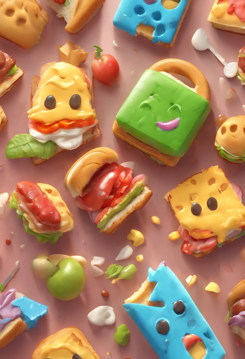 Character Keys EatingSandwich