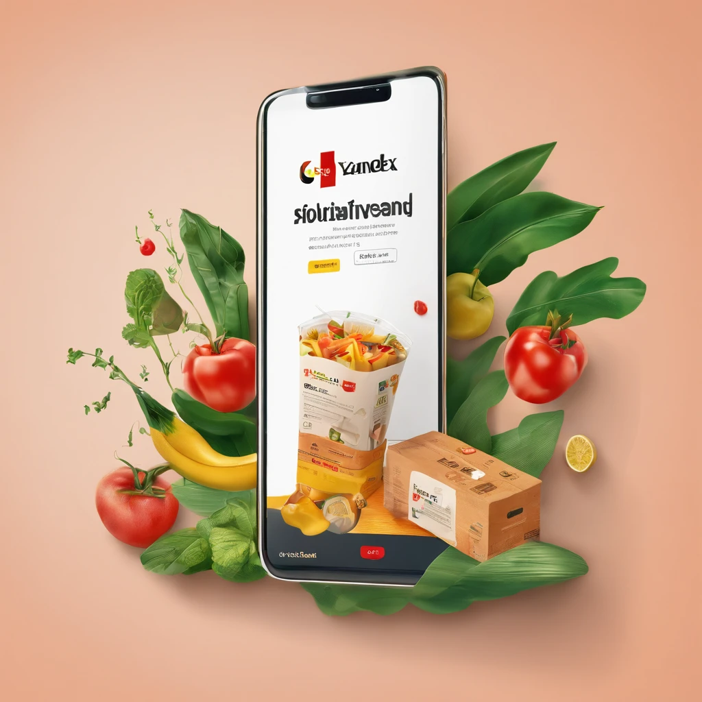 Mobile App Advertising, Yandex Food Delivery