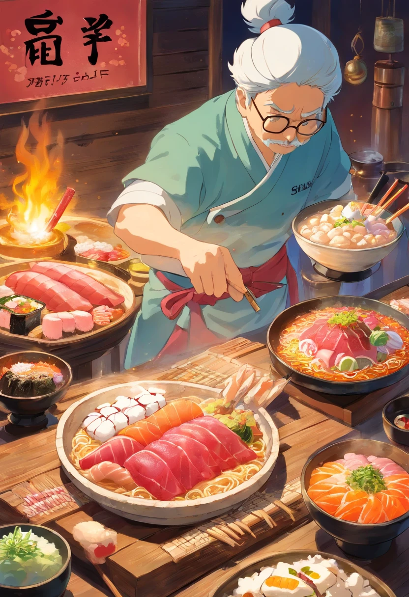 Yakiniku, sushi, ramen and soft-serve ice cream