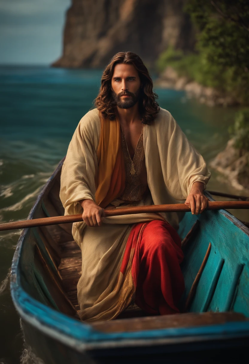 JESUS EM UM BARCO