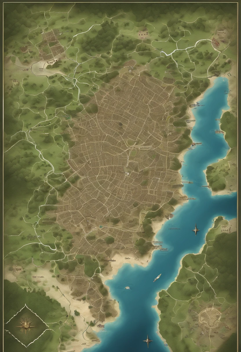An RPG city map with Cities location, overview, detailed map, based on geographic map, map, Map layout, mapa, highly detailed mapa, Kurdistan, North, plan, Patreon Map, Topview Map, view above , western, white map library, game map, simple fantasy map, Turkey, Tibet, vast, Gone, information
