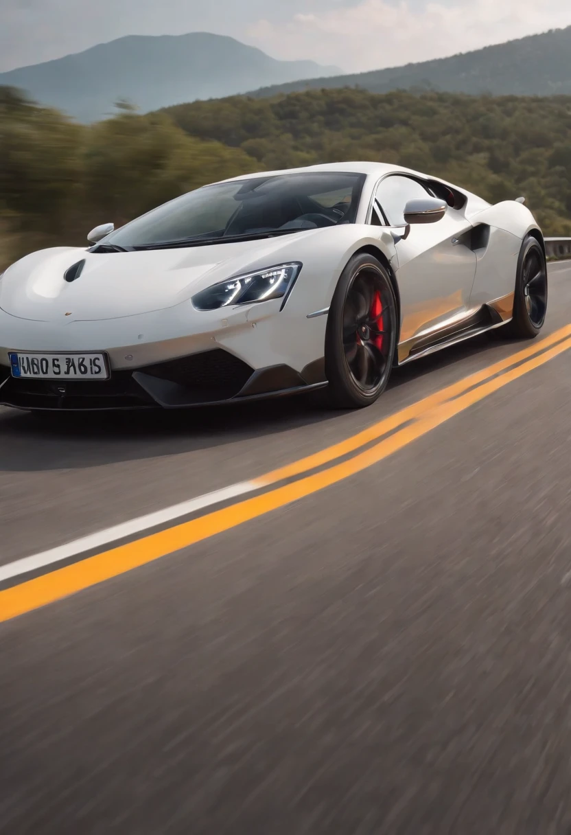 (dramatic,UHD,super sport car,highway,top speed)
(photo-realistic:1.37),(best quality,4k,8k,highres,masterpiece:1.2),(ultra-detailed,extremely detailed),(realistic,HDR),vivid colors,sharp focus,physically-based rendering,bokeh,portraits
Explanation:
- The main subject of the image is a super sport car.
- The car is depicted in a dramatic manner, emphasizing its speed and power.
- The image is of high quality, with photo-realistic details and a resolution of 4k or higher.
- The car is shown driving on a highway, capturing the feeling of speed and motion.
- The car is depicted at its top speed, showcasing its performance capabilities.
- The image is in vivid colors, with realistic lighting effects.
- The focus of the image is sharp, highlighting the car's details.
- The rendering is physically-based, creating a realistic and believable image.
- The image has bokeh, with a blurred background, creating depth and visual interest.
- The style of the image is portraits, focusing on the car as the main subject.