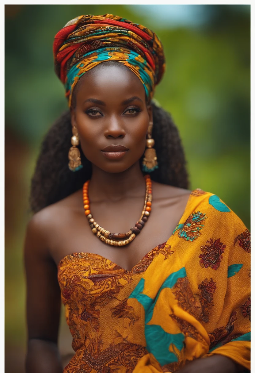 belle fille africaine