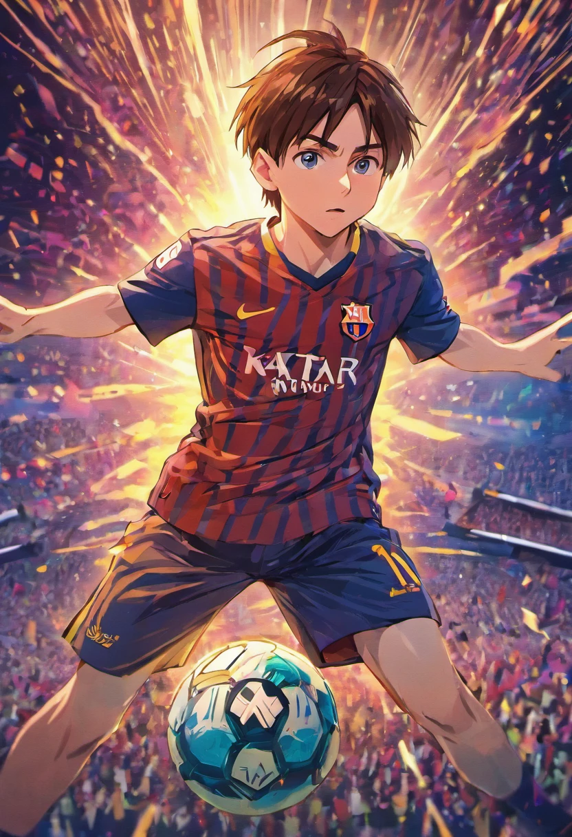Lionel messi, anime futebol