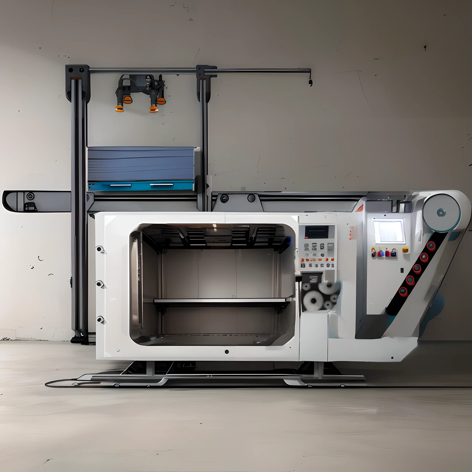"Modern industrial machine"
