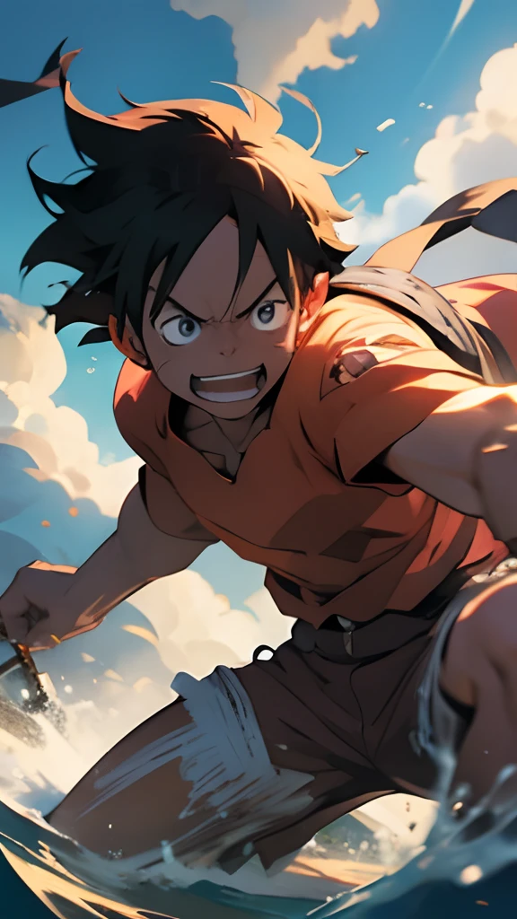 Photo brute,luffy ,8k anime wallpapers