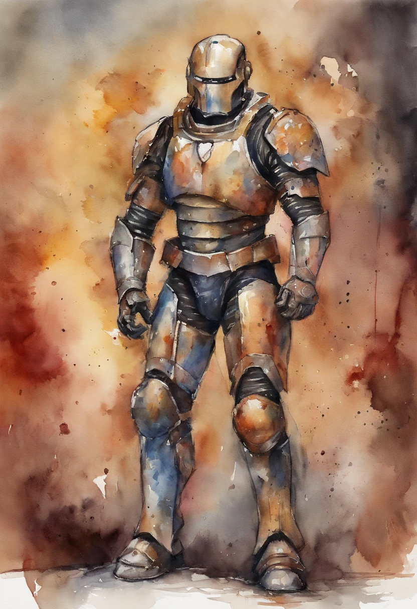 A ỉron-Man in Cybernetic Armor, ultra detalhado, Vermelho . ::n_ desenho, Imperfection, baixa qualidade, Boneca, jogo, anime, companhia