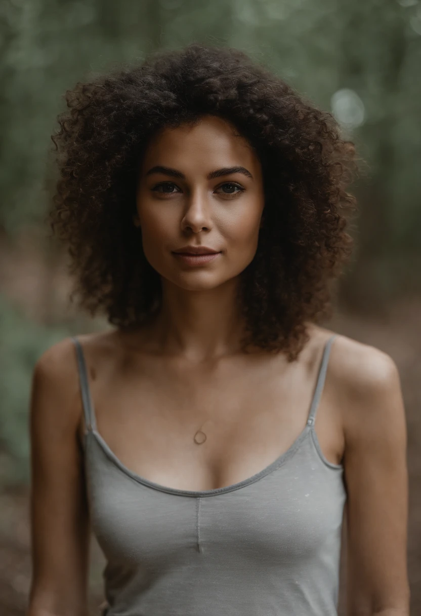 Femme , fille sexy aux yeux bleus, ultra realist, Meticulously detailed, Portrait selfie , cheveux brun et grands yeux, Selfie d'une jeune femme, sans maquillage, maquillage naturel, looking straight at camera, Visage avec Artgram, Maquillage subtil, Great photo of the whole body kneeling on the bed, dans la chambre, Medium to large bust, Wet t-shirt showing her breasts and nipples