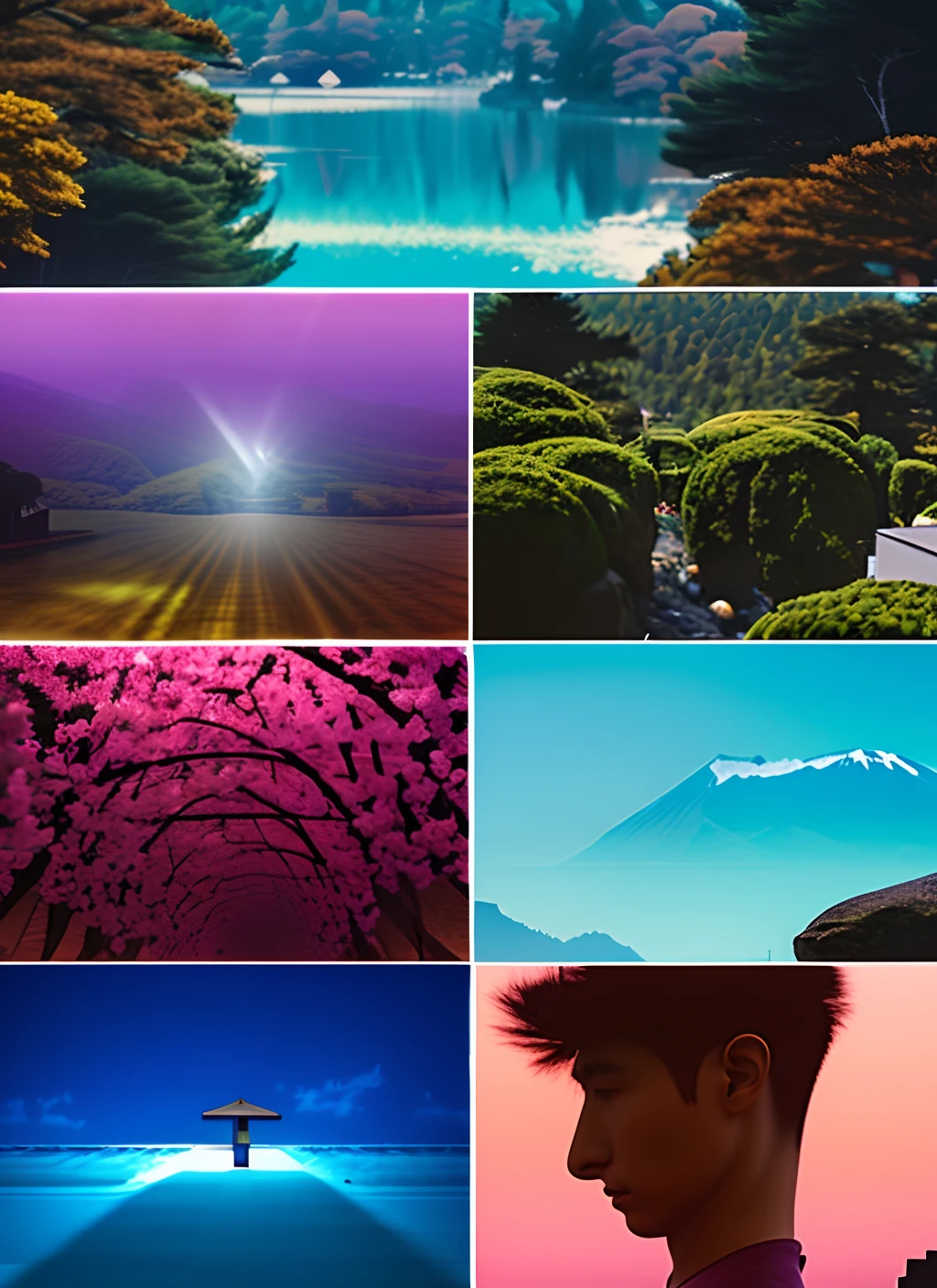 Japan male AI image style