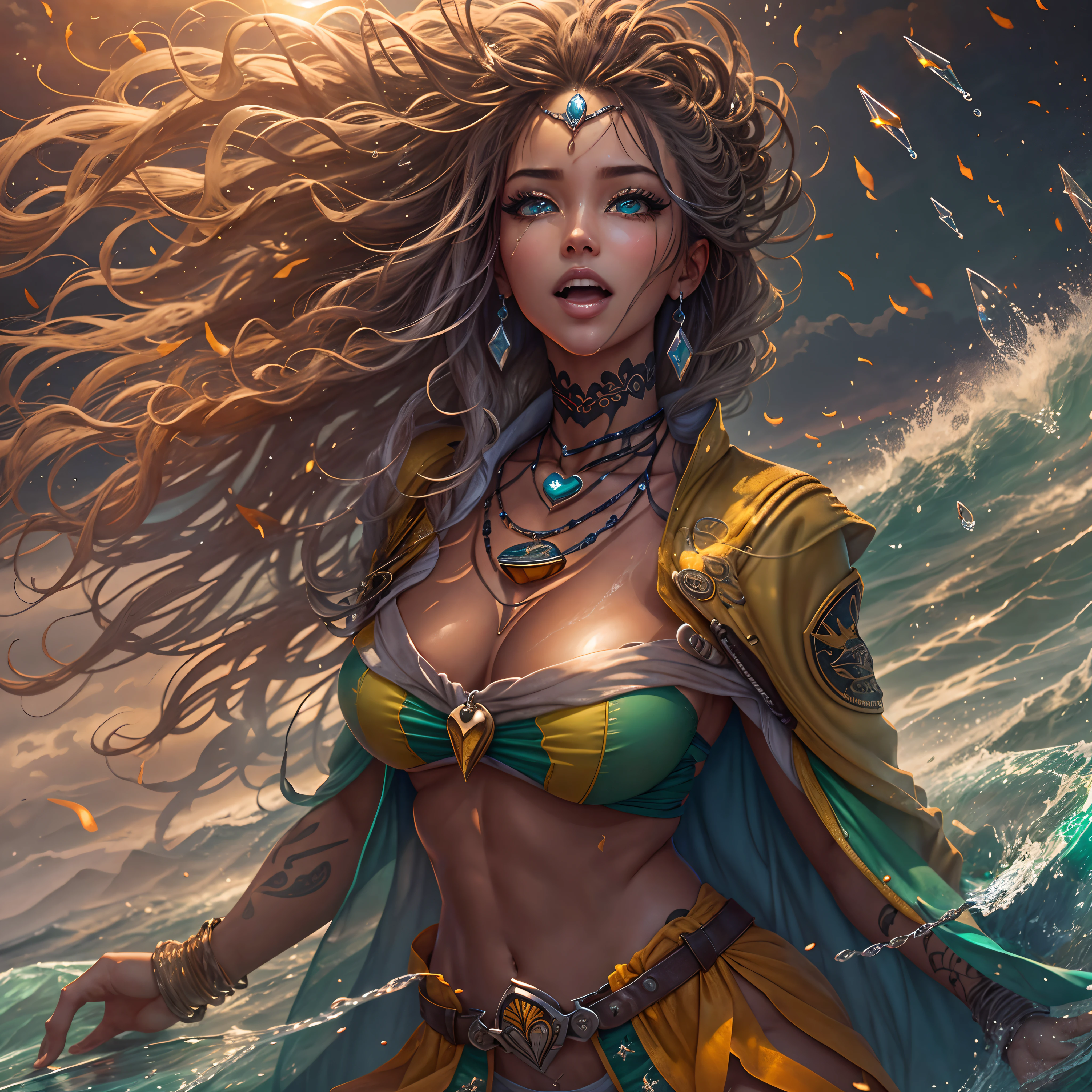 "water wave, no skin, no hand, no finger, no fingers"